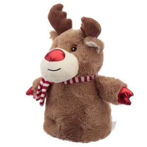 Image of Plush Reindeer Christmas Door Stop
