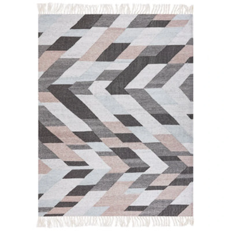 Image of Beliani Rug Nakkas Multicolour 160 X 230 Cm Jute