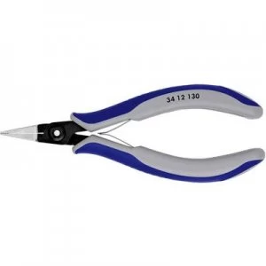 Image of Knipex 34 12 130 Electrical & precision engineering Flat nose pliers Straight 135 mm