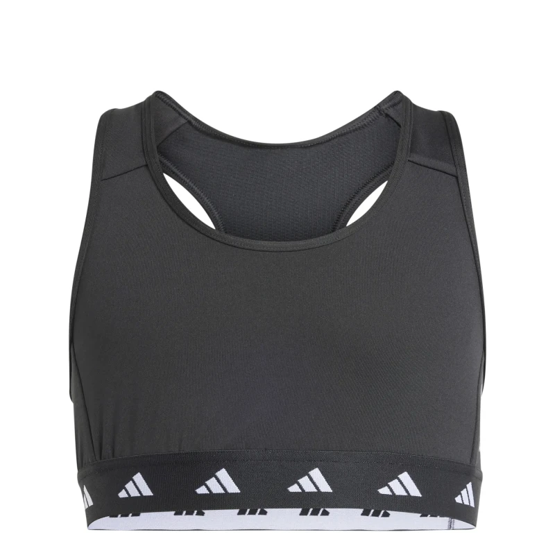 Image of adidas TECHFIT Power React Bra Juniors - Black L