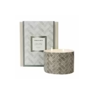 Image of Fired Earth Earl Grey & Vetivert Scented Candle 17h