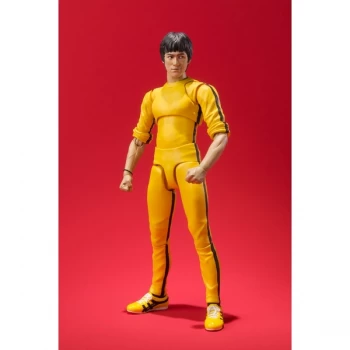 Image of Bruce Lee Yellow Suit (Movie Classics) Bandai Tamashii Nations Figuarts Figure