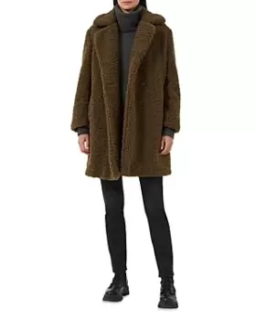 Image of French Connection Callie Iren Borg Faux Fur Coat