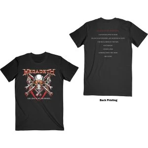 Image of Megadeth - Killing Is My Business Unisex Medium T-Shirt - Black