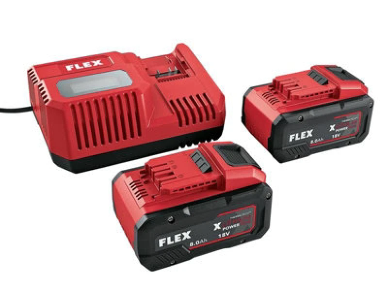 Image of Flex Power Tools 533175 P-Set 18-88 R Battery & Charger Set 18V Flxpset2X8
