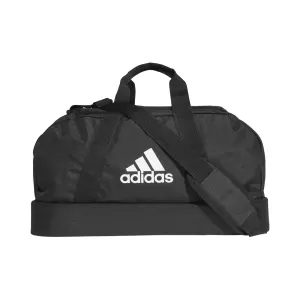 Image of adidas Tiro Primegreen Bottom Compartment Duffel Bag Medium, Black/White, Men