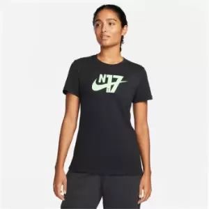 Image of Nike Tottenham Hotspur FC Voice T-Shirt Womens - Black