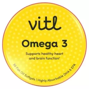Image of Vitl Omega-3 Softgels, One Size