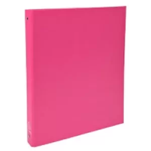 Image of Ring Binder PP A4 4O Rings 30mm, S40mm, Pink, Pack of 20