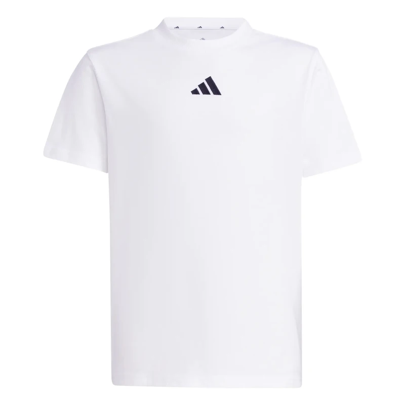 Image of Adidas SPORTSWEAR Short Sleeve T-Shirt White Baby 7/8Y (120 to 126CM);9/10Y (132 to 138CM);11/12Y (144 to 150CM);13/14Y (153 to 156CM);15/16Y (159 to