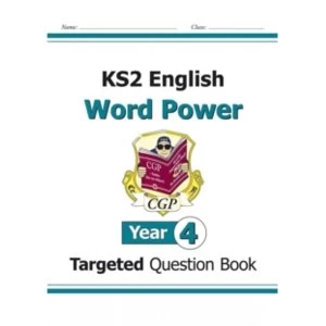 Image of KS2 English Targeted Question Book: Word Power - Year 4 by CGP Books (Paperback, 2014)