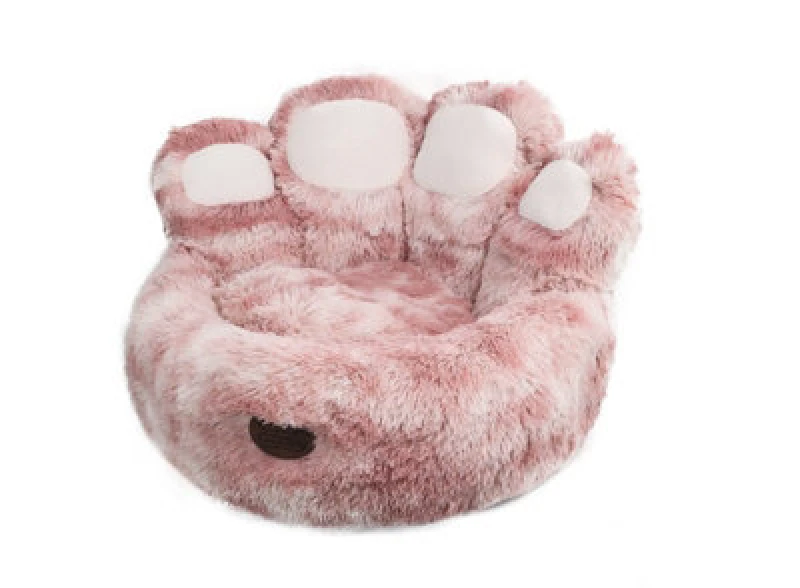 Image of Snug & Cosy Pets Snug And Cosy Pets Paws Dog Bed Donut Pink 90Cm X 24Cm