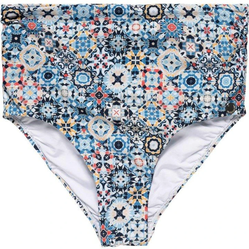 Image of Panos Emporio Artisan Chara Bikini Briefs - Blue Blue 8