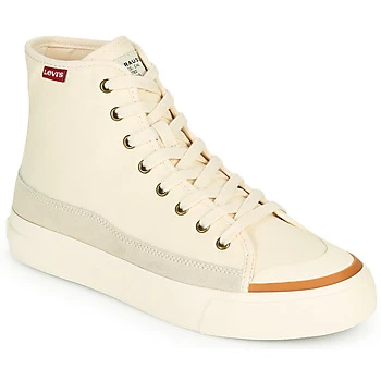 Image of Levis SQUARE HIGH S womens Shoes (High-top Trainers) in White