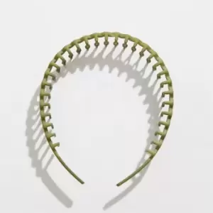 Image of I Saw It First Zag Headband - Green