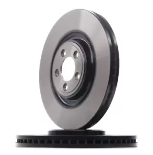 Image of TRW Brake disc JAGUAR DF6146S C2C25337,T2R5939 Brake rotor,Brake discs,Brake rotors
