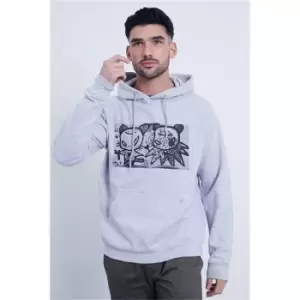 Image of I Saw It First Grey Tot Mono Print Hoodie - Grey