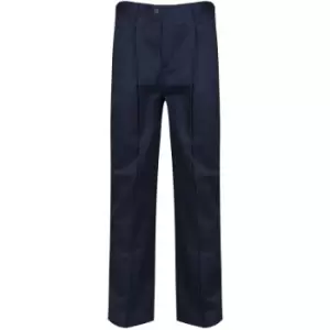 Image of Regatta - Mens Combine Work Trousers (40S) (Navy) - Navy