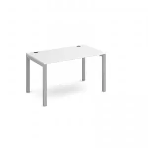Image of Connex starter unit single 1200mm x 800mm - silver frame and white top