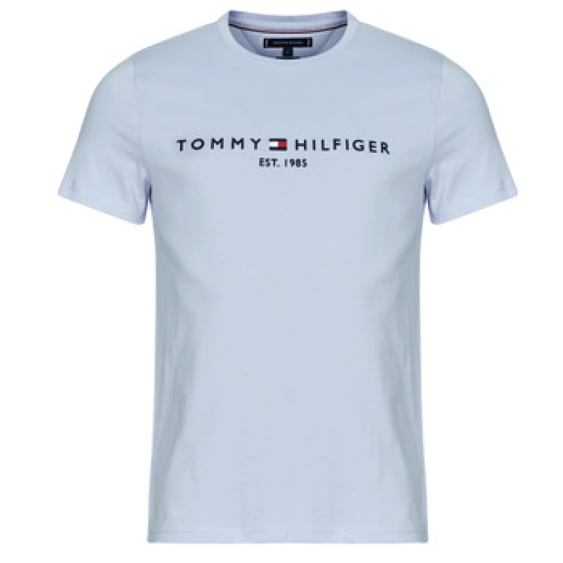 Image of Crew Neck T-Shirt, Tommy Logo