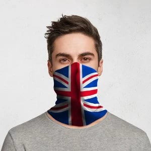 Image of Union Jack Flag Neck Scarf Face Covering