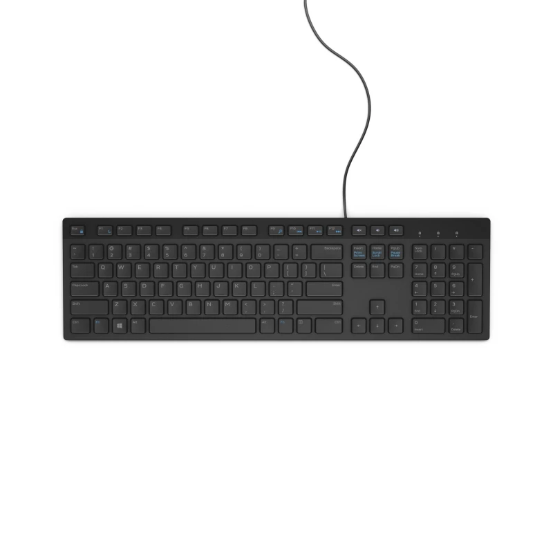 Image of Dell DELL KB216 keyboard Universal USB QWERTY UK International Black RX6RM