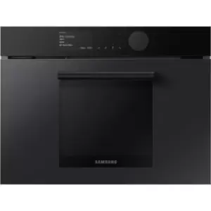 Image of Samsung Infinite NQ50T9539BD WiFi Connected Built In Compact Electric Single Oven with Microwave Function - Satin Grey