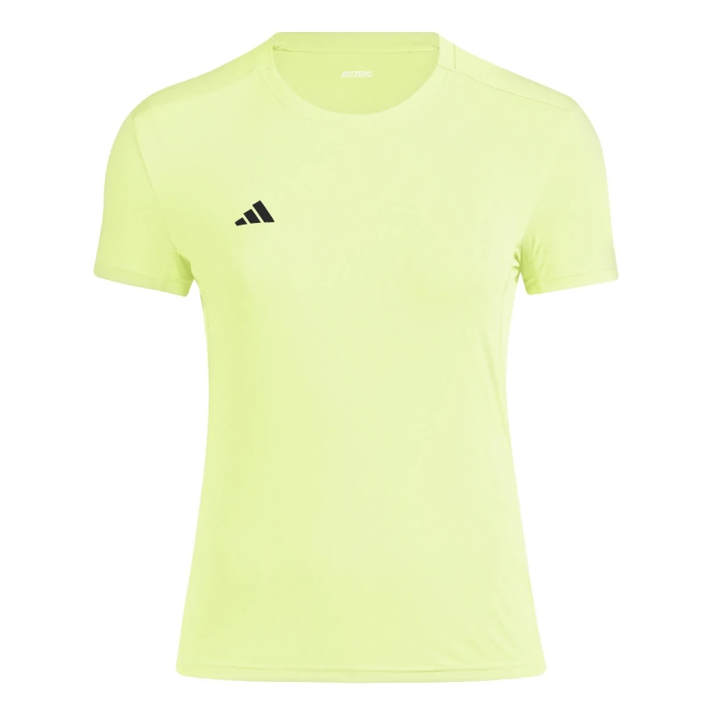 Image of adidas Adizero Running T-Shirt Womens - Yellow Yellow L