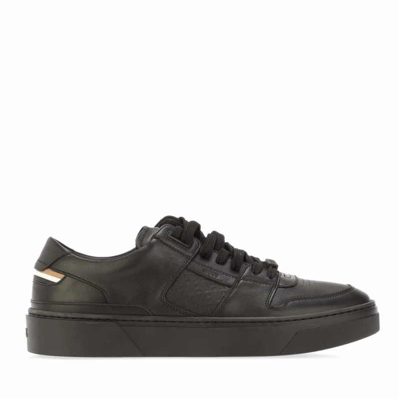 Image of Boss Gary Tennis Trainers Low Trainers UK 5 Black 01816803250
