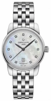 Image of Certina DS Podium Lady Automatic Mother of Pearl Dial Watch