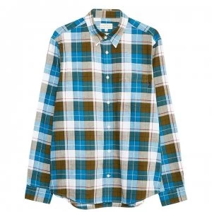 Image of Jack Wills Dundry Flannel Check Shirt - Blue
