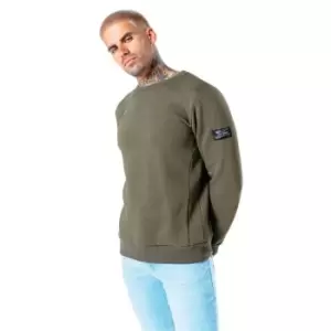 Image of Hype Crew Neck Sweatshirt - Green
