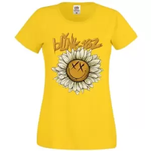 Image of Blink-182 - Sunflower Ladies XX-Large T-Shirt - Yellow