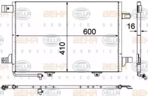 Image of Condenser Air Conditioning 8FC351301-674 by BEHR