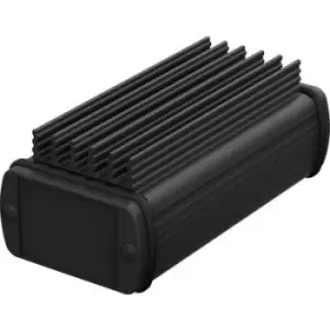 Image of Bopla ABPH 600-0100 K ALUBOS_SET 84506100.HMT1 Treaded casing 140 x 57 x 45 Aluminium Black (RAL 9005)