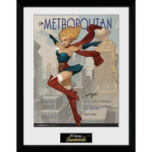 Image of DC Comics Supergirl Bombshells Collector Print