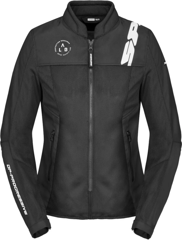 Image of Spidi Corsa Net Lady Jacket Black White Size M