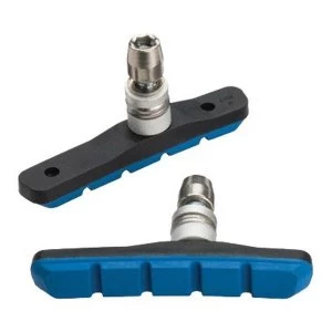 Image of Jagwire MTB Sport Brake Pads (Offset) Blue