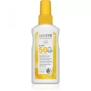 Image of Lavera Sun Sensitiv Kids Kids Sun Spray SPF 50 100ml