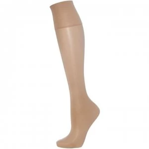 Image of Elbeo Sheer magic medium support 15 D sheer knee high - Light Brown