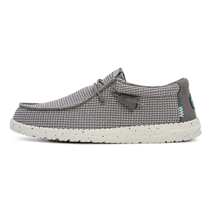 Image of Hey Dude Shoes Hey Dude Wally Sport Mesh Gris Unisex 41