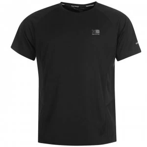 Image of Karrimor Short Sleeve Run T Shirt Mens - Black