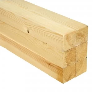 Image of Wickes Redwood PSE 44 x 44 x 2400mm Pack 6