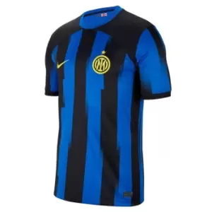 Image of Nike Inter Milan Home Shirt 2023 2024 Adults - Blue