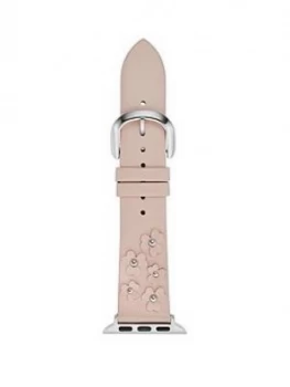 Image of Kate Spade New York Kate Spade Blush Leather Apple Watch Strap