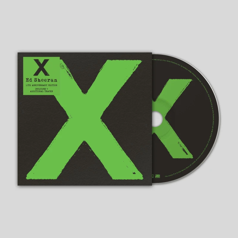 Image of Ed Sheeran X [Multiply]: 10th Anniversary Edition - Sealed 2013 UK CD album 5054197996375