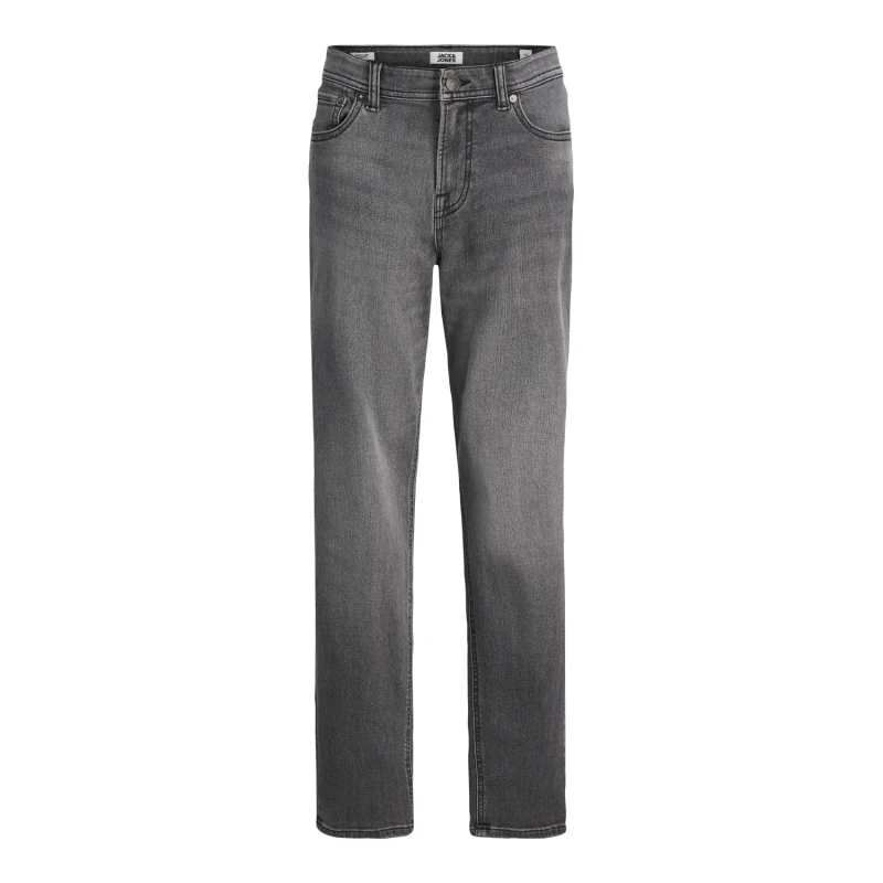 Image of Jack and Jones Straight Leg Jeans Juniors - Grey Grey 7 - 8 Years
