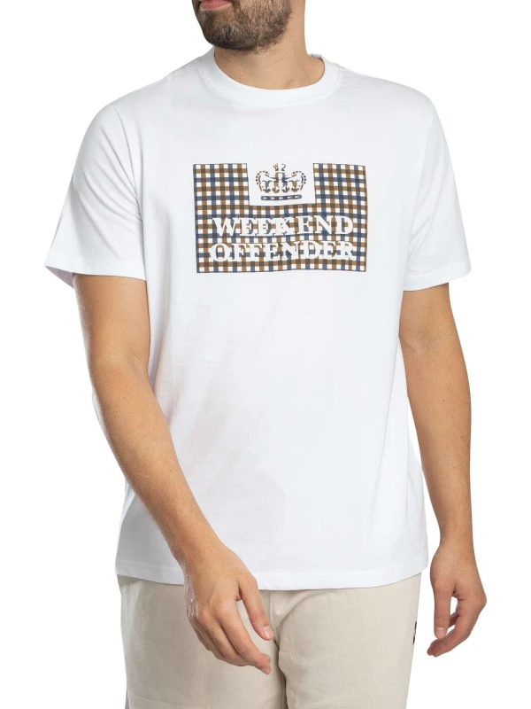 Image of Weekend Offender Shevchenko Graphic T-Shirt White S
