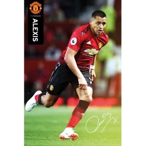 Image of Manchester United - Alexis 18/19 Maxi Poster