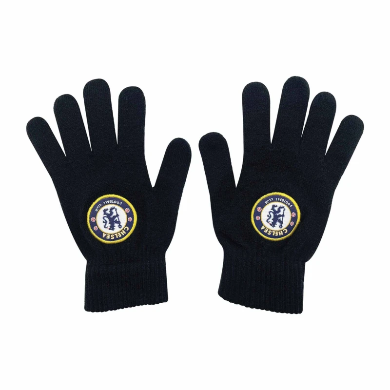 Image of Chelsea Fc BS2976 boys's Children's gloves in Black